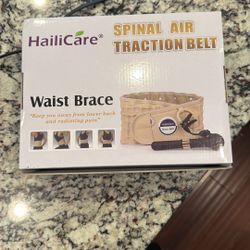 Spinal Air Traction Belt Decompression Lumbar New