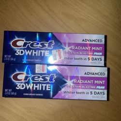 Crest 3D White Toothpaste 2.4oz