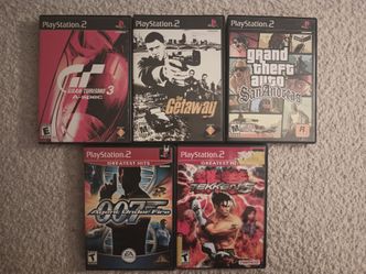 5 PS2 Games