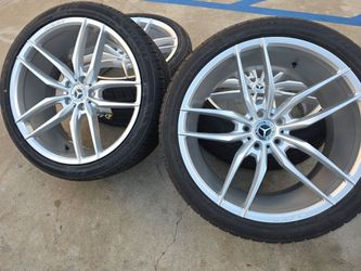 20"new Staggerd Wheels & New Tires For MERCEDES BENZ E300 2018-2023