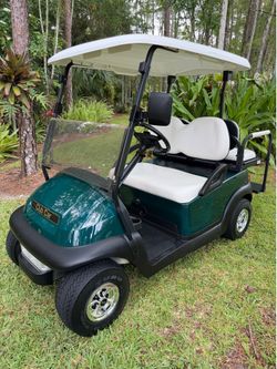 MINT 48 VOMT CLUB CAR PRECEDENT GOLF CART!! 4 SEATER READY TO GO!!