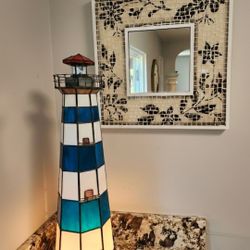 Chick Geometric Mosaic Mirror 