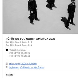 Rufus Du Sol Kia forum