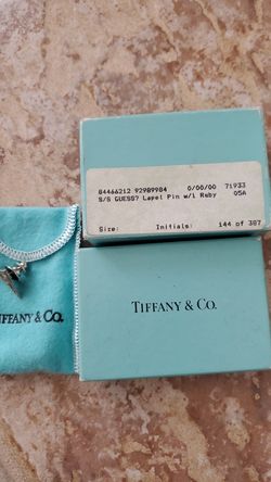Tiffany & Co. Collector Guess Lapel Pin