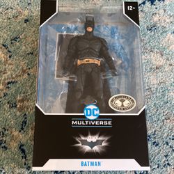 McFarlane DC Multiverse Dark Knight Batman PLATINUM CHASE Figure