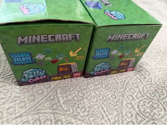 Minecraft jelly cubes / needoh style  same squish