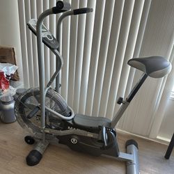 Marcy Air-Resistance Exercise Fan Bike With Dual Action Handlebars