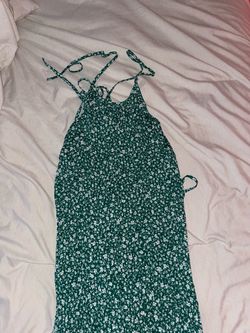 Long flower dress