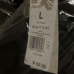 Adidas Joggers BRAND NEW DS SEALED W TAGS LARGE