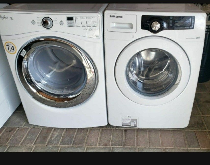 WASHER AND DRYER