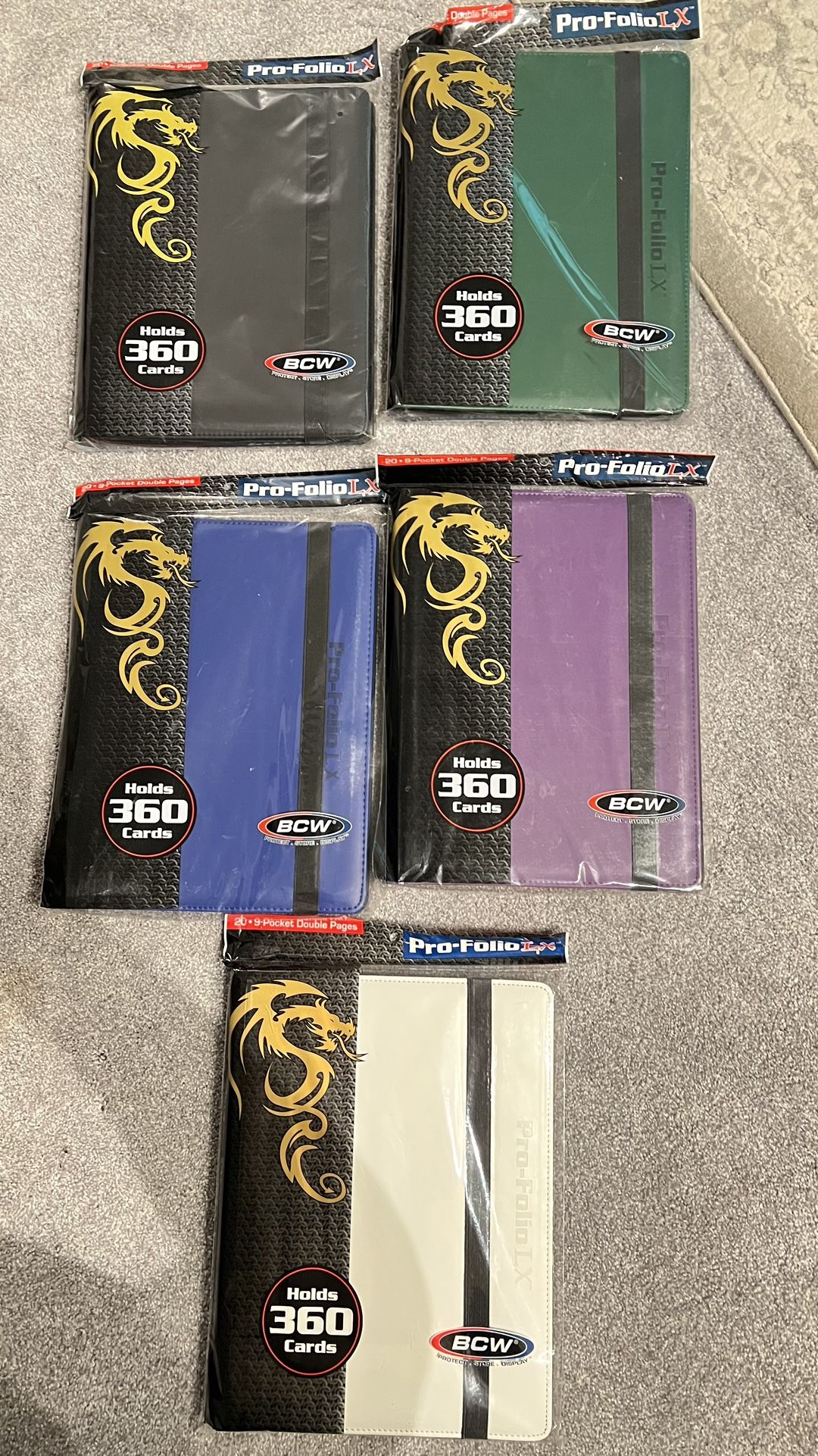 Card Holder Holds 360 Cards $10 Each All For $80