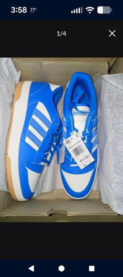 Adidas Break Start-Blue bird & Cloud White Size 11.5