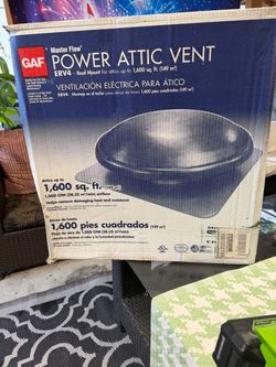 power attic vent NEW