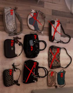 Coach bags!!!