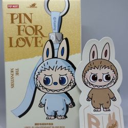 Pin For Love “B” LABUBU Plush Pendant The Monsters