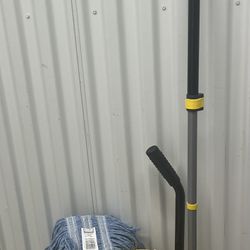 Genuine Joe Splash Shield Mop Bucket/Wringer 26 QT & Yocada Looped-End String Wet Mop Heavy Duty