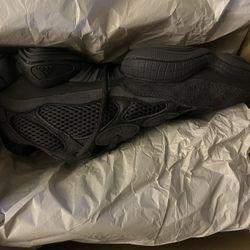 Adidas Yeezy 500 Low Utility Black Sz 9.5