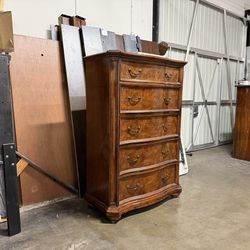 Tall chest of drawers $220