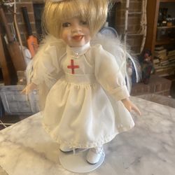 Gustave Wolff 9inch Angel Nurse Wimbledon Collection