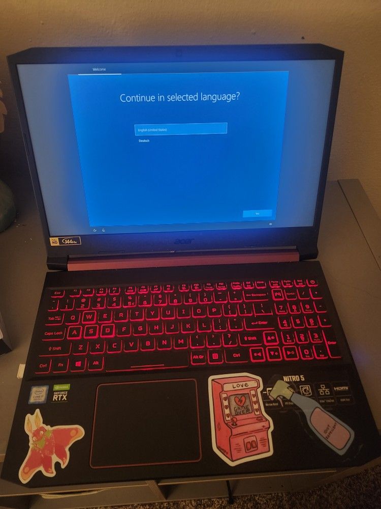 Acer Nitro Gaming Laptop, 9th Gen Intel Core i7