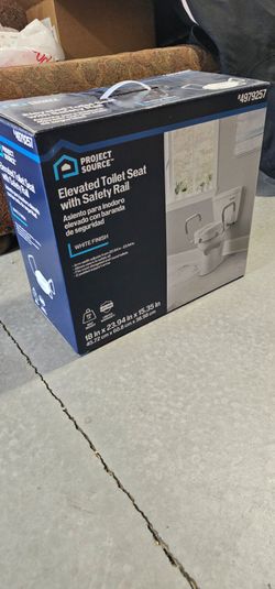 Elevated Toilet Seat Riser