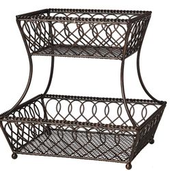 Mikasa Two Tier Basket