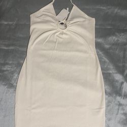 New!!Beige H&M Dress SizeM For Women