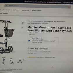 Knee Walker G4 DOUBLE BREAK