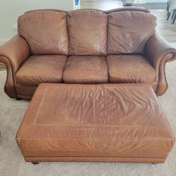 Leather Couch Set