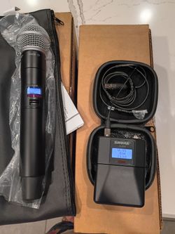 Shure professional microphones