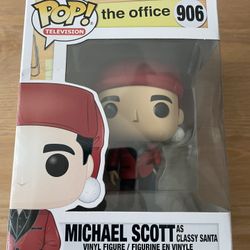 Funko POP! Television The Office Michael Scott as Classy Santa #906 Vinyl Figure