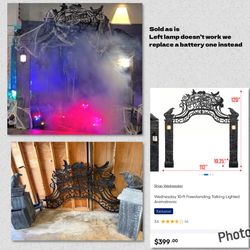 Wednesday cemetery gate