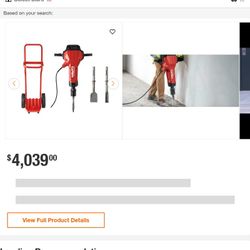 Hilti TE 3000 AVR Jackhammer