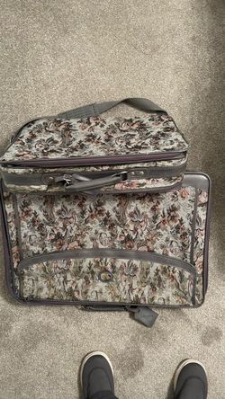 Floral Tapestry Luggage Set