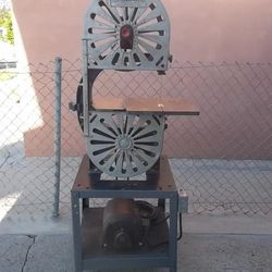 Woodworking Machinery Co. 14" Band Saw Vertical Bandsaw The Electric Carpenter Snowflake