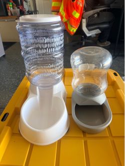 Pet food and water dispensers