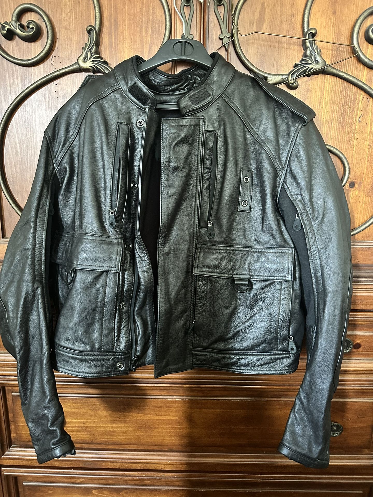 Men’s Harley Davidson leather Motorcycle Jacket L