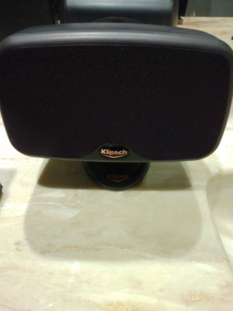 Klipsch RCX 3 Black Center Channel Speaker 