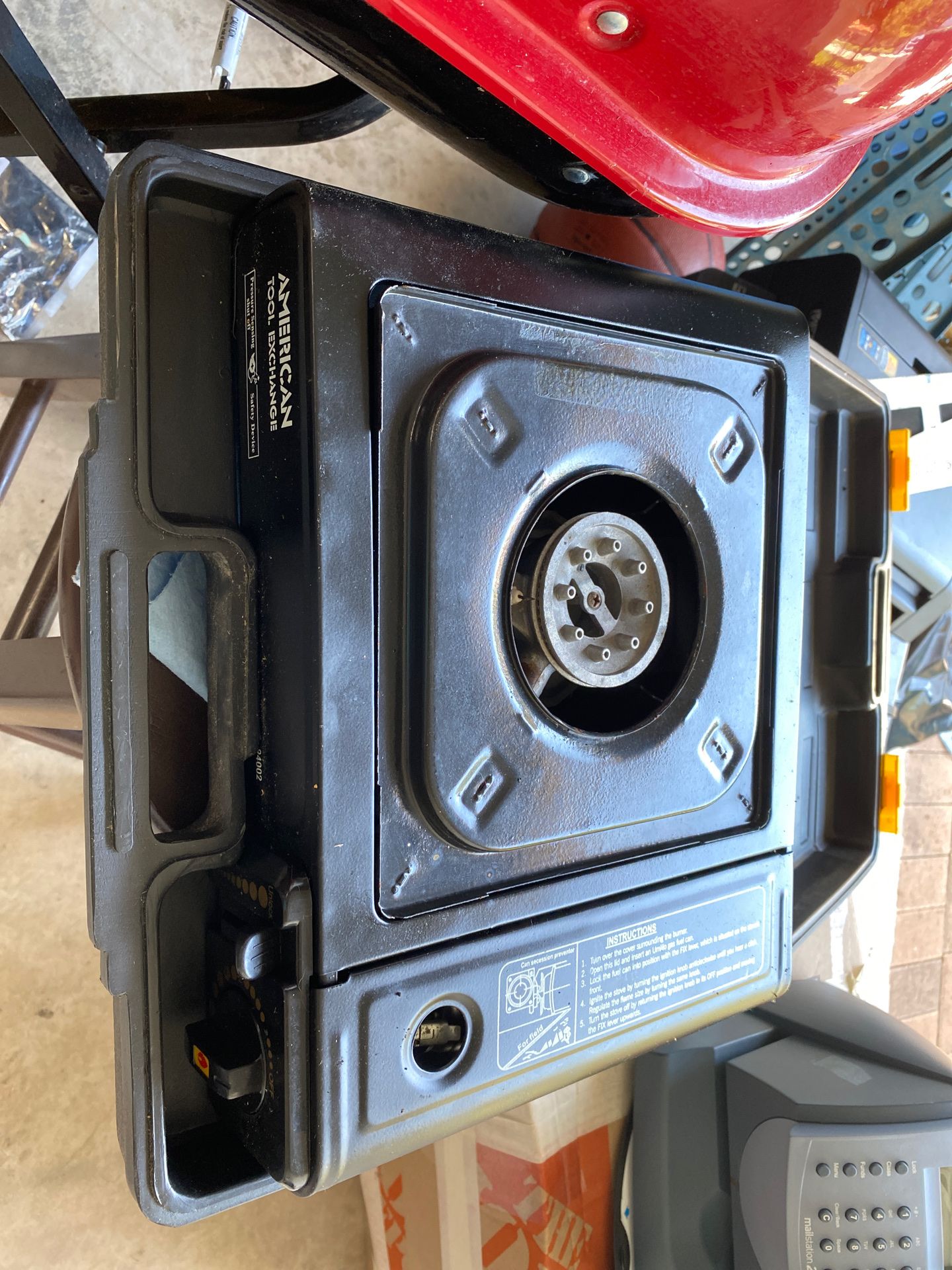 Gas outdoor cooking burner