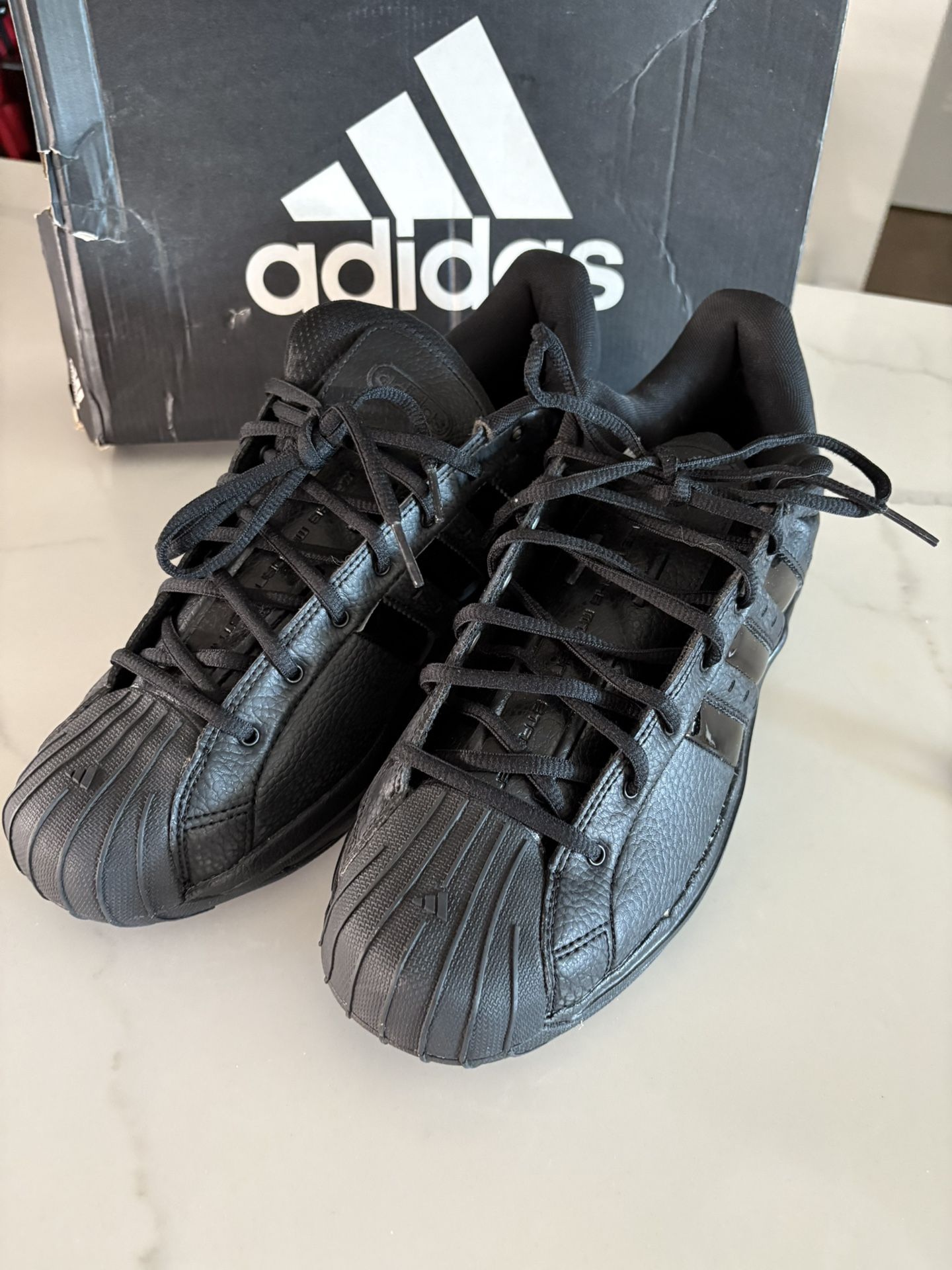 Men’s Black Adidas Basketball Shoes