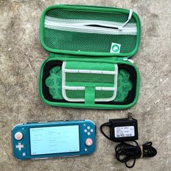 Nintendo Switch Lite With Case And Accessories