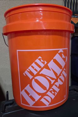 The Home Depot Orange 5-Gallon Bucket