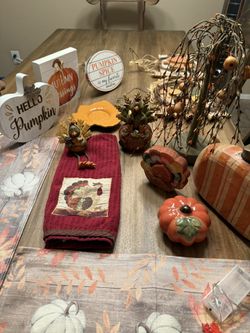 Thanksgiving/Fall Decor