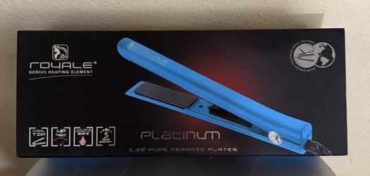 Royale Platinum Genius  Heating Element Hair Flat Iron