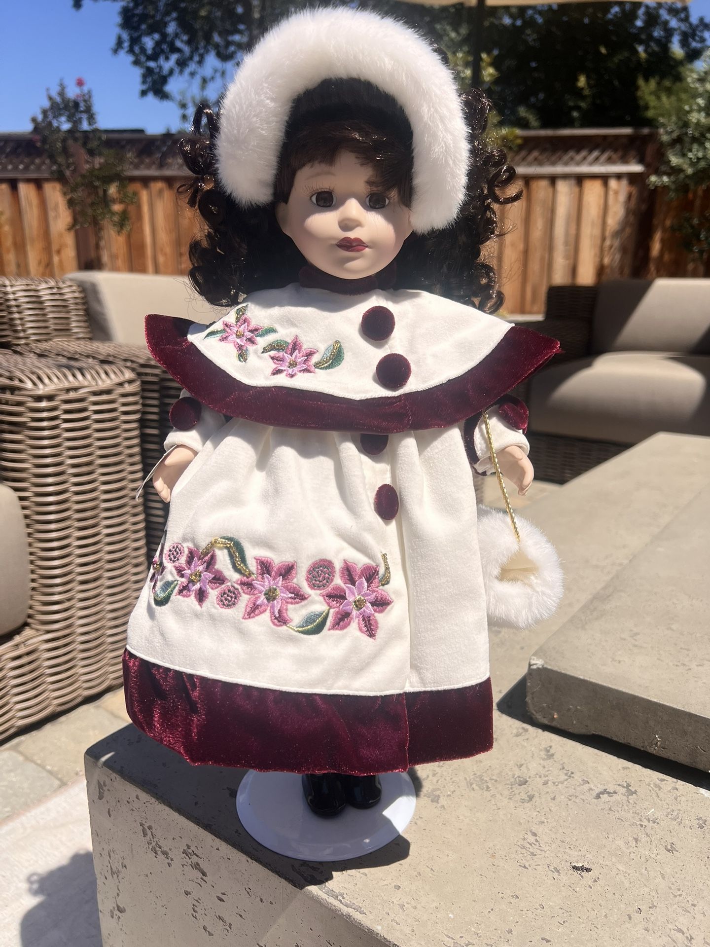 Victorian Collection Genuine Porcelain Doll by Melissa Jane, Limited Edition