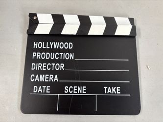 Hollywood Movie Clapboard 