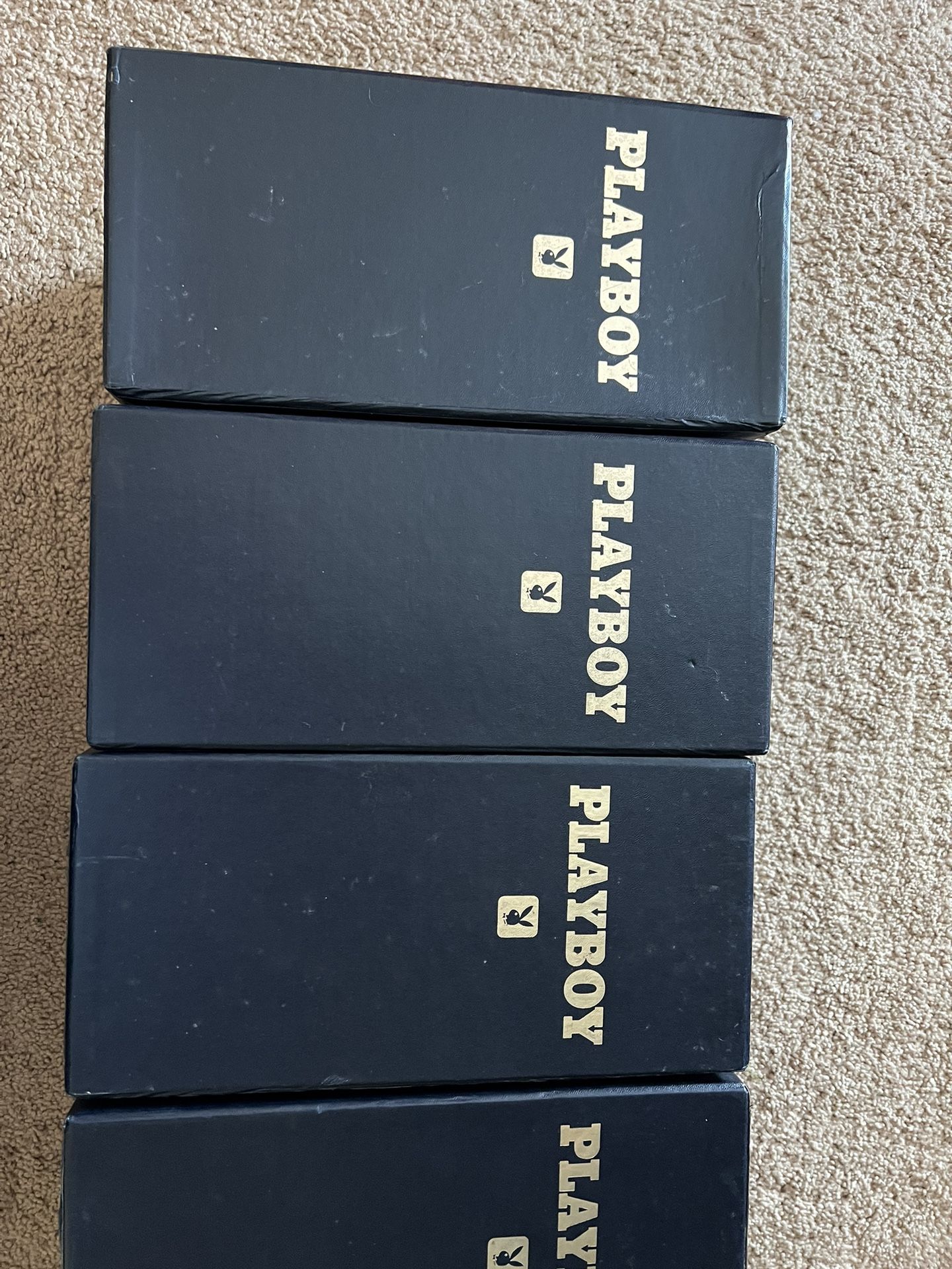 5 Playboy Magazine Library Storage Binders- $25