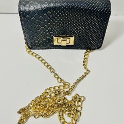 Black & Gold mini Bag