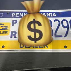 Dealer Plates 