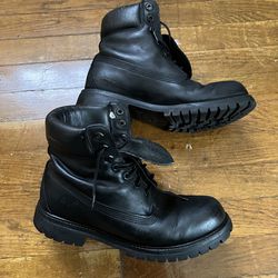 Timberland Boots Black Men Size 7.5 Shoes
